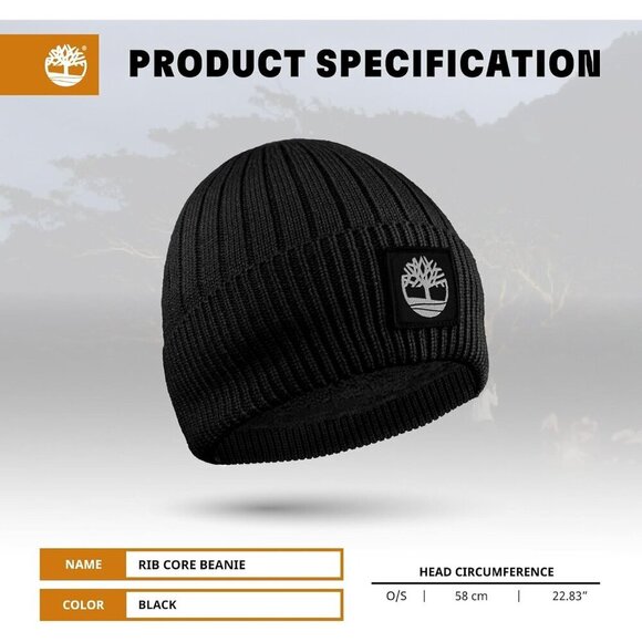Women’s Rib Knit Beanie Soft Warm Fold-Over Cuff Winter Hat main image 7